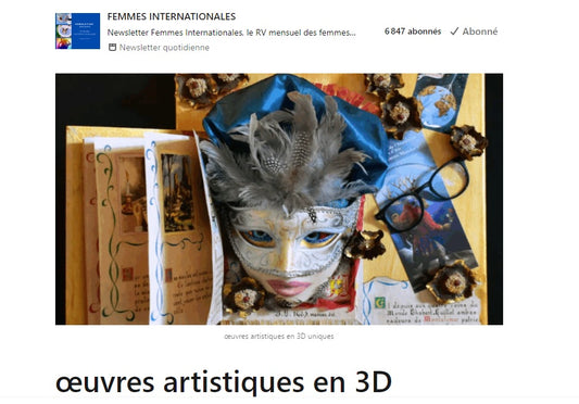 Interview pour "Femmes internationales"