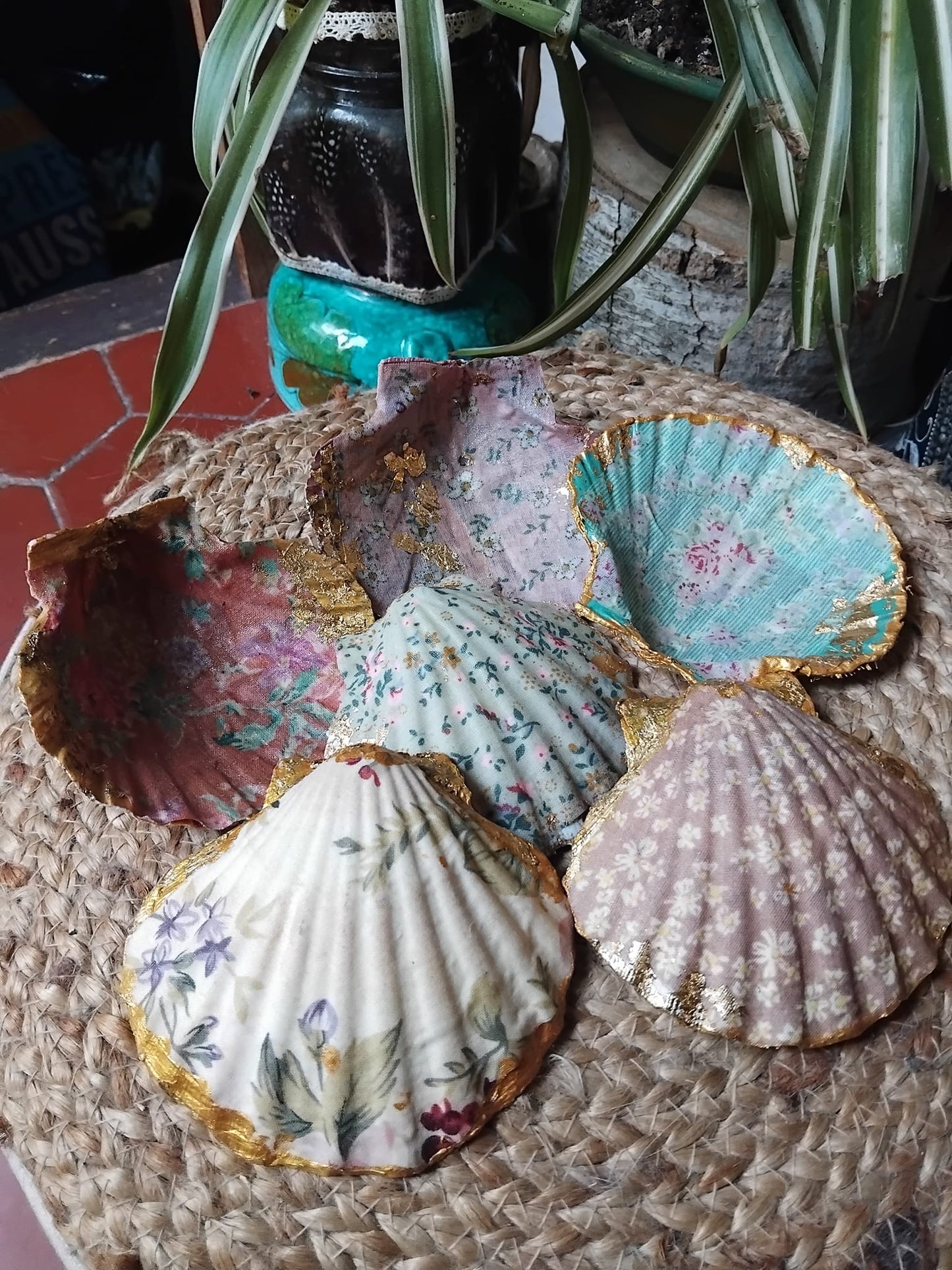 coquillage stylisé sans couvercle