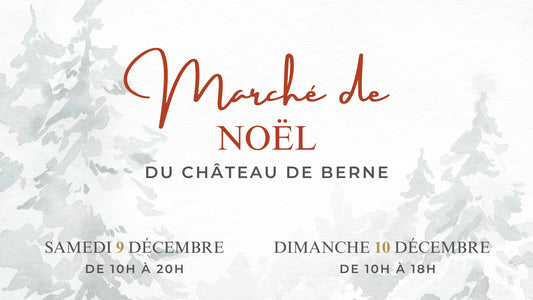 Marche de Noel du château de Berne à Flayosc (83) les 9 et 10 décembre prochain !