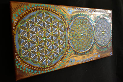 Mandala fleurs de vie